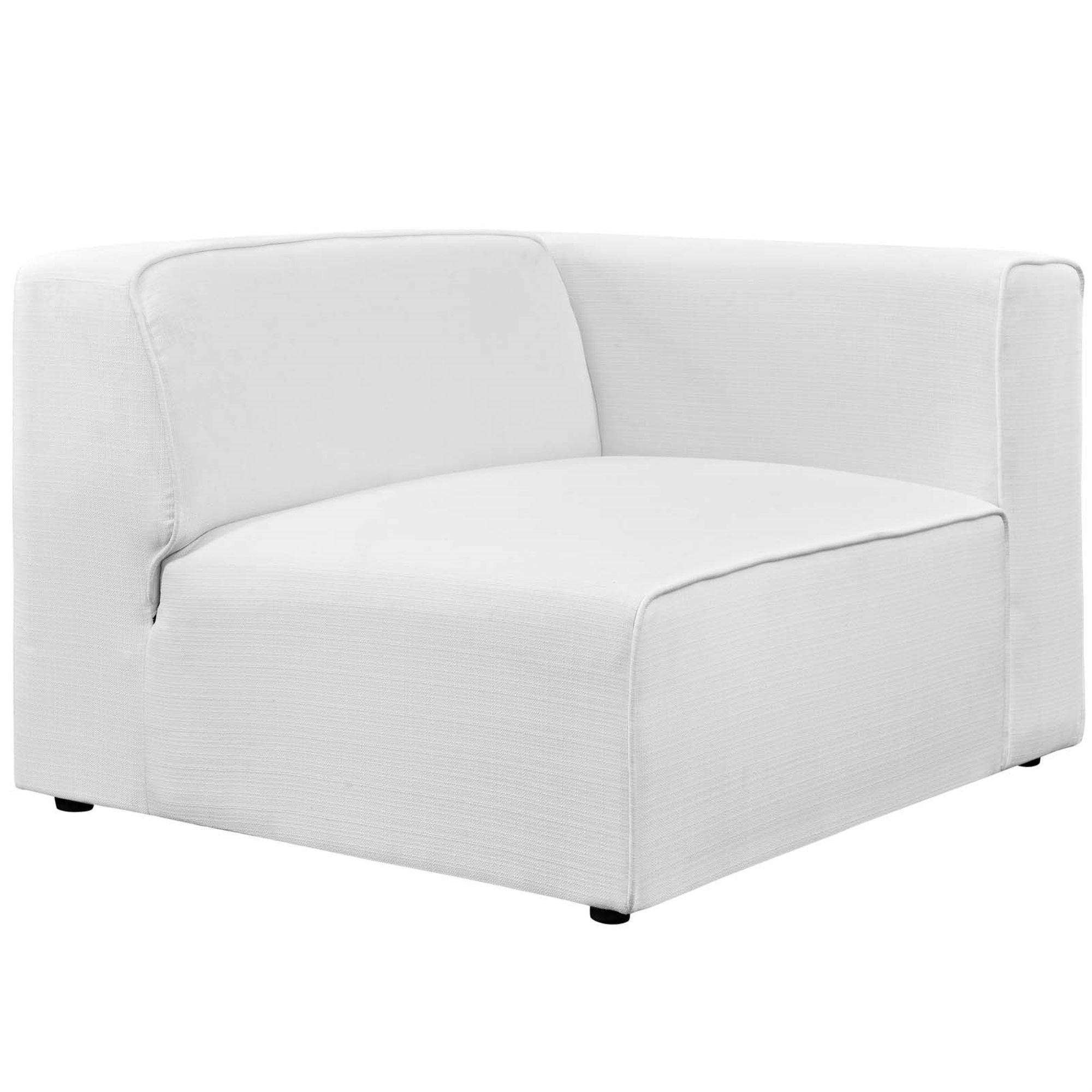 Mingle Modular Armchair - Ultimate Comfort, Spacious Seating, Plush Foam Padding, Adjustable, Polyester Fabric, Piping Details, Sturdy Legs.
