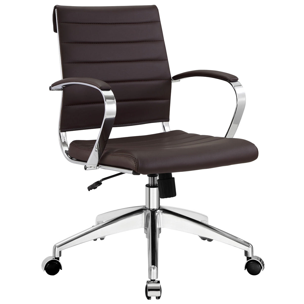Jive Mid Back Office Chair - Brown