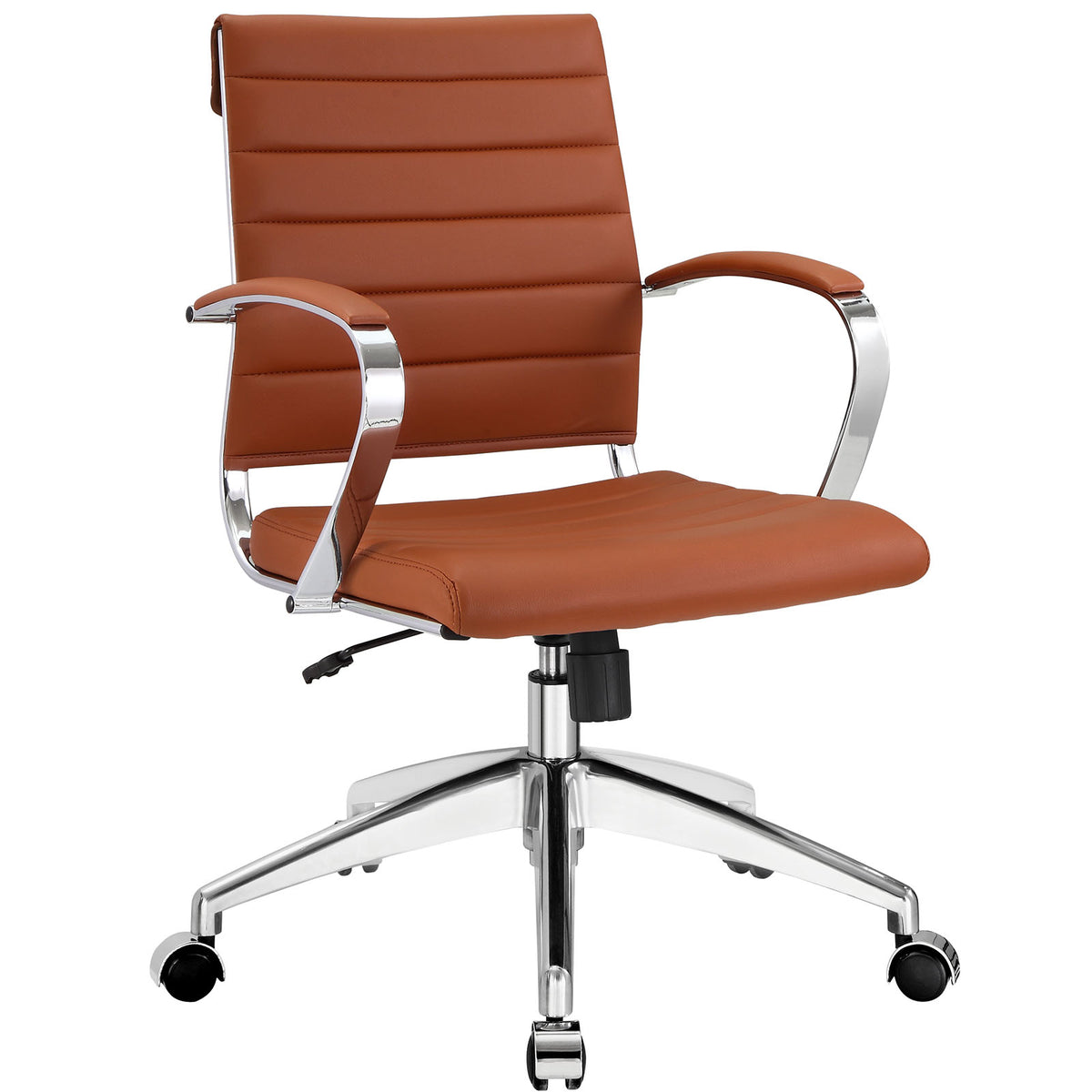 Jive Mid Back Office Chair - Terracotta