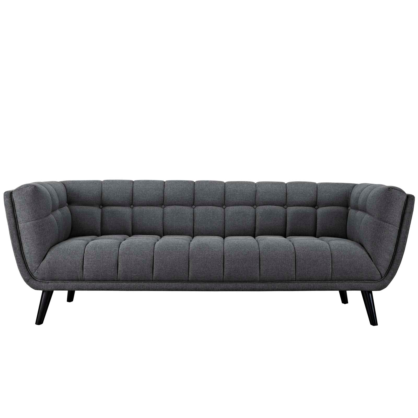 Bestow Upholstered Fabric Sofa - Gray