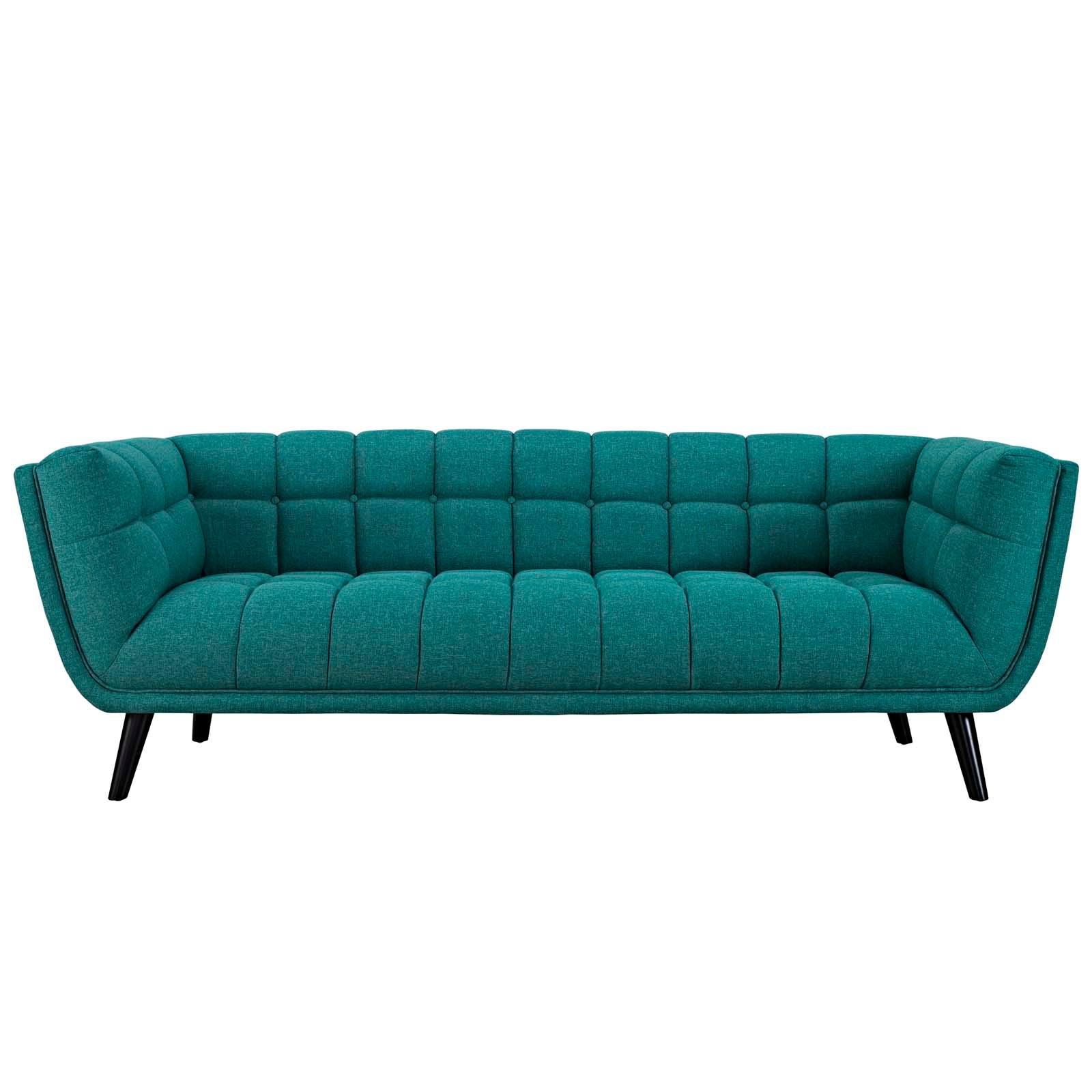 Bestow Upholstered Fabric Sofa - Teal