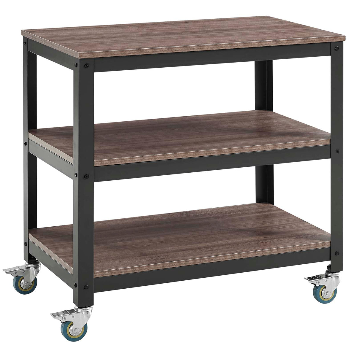 Vivify Tiered Serving Stand - Gray Walnut