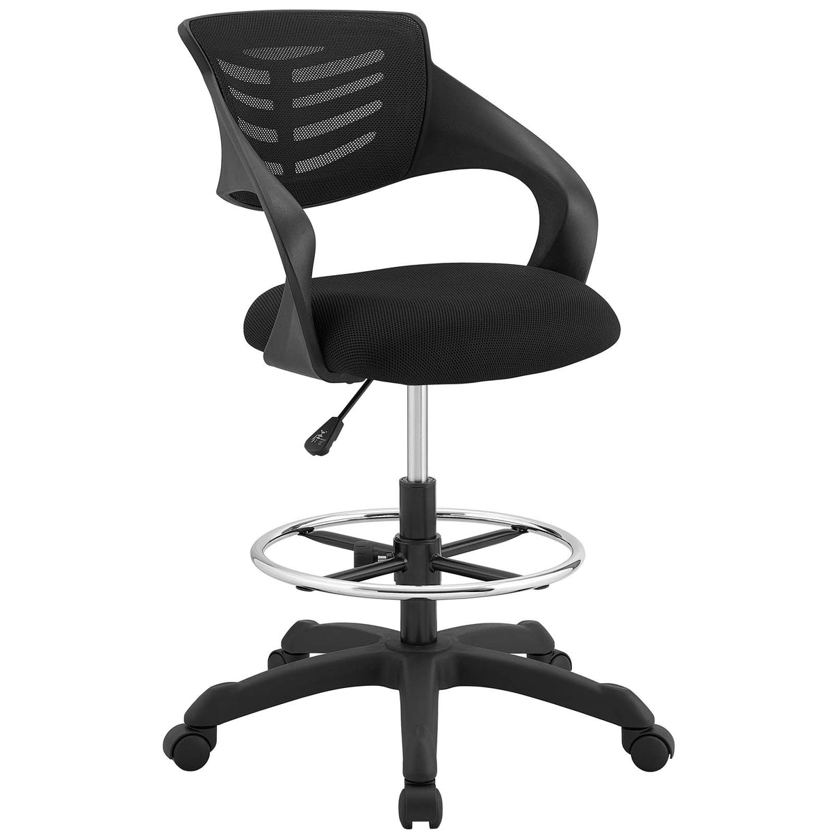 Thrive Mesh Drafting Chair - Black
