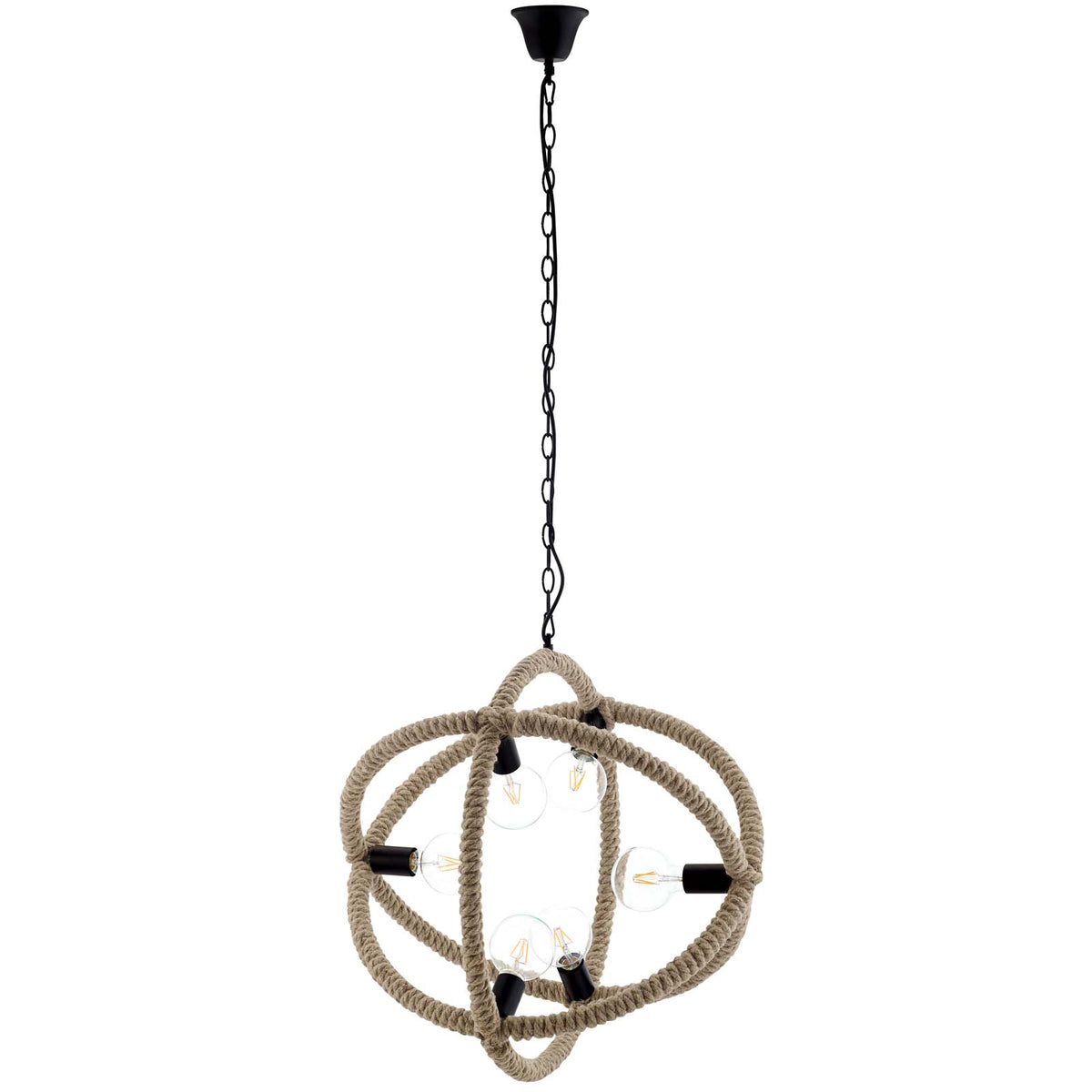 Transpose Rope Pendant Chandelier -