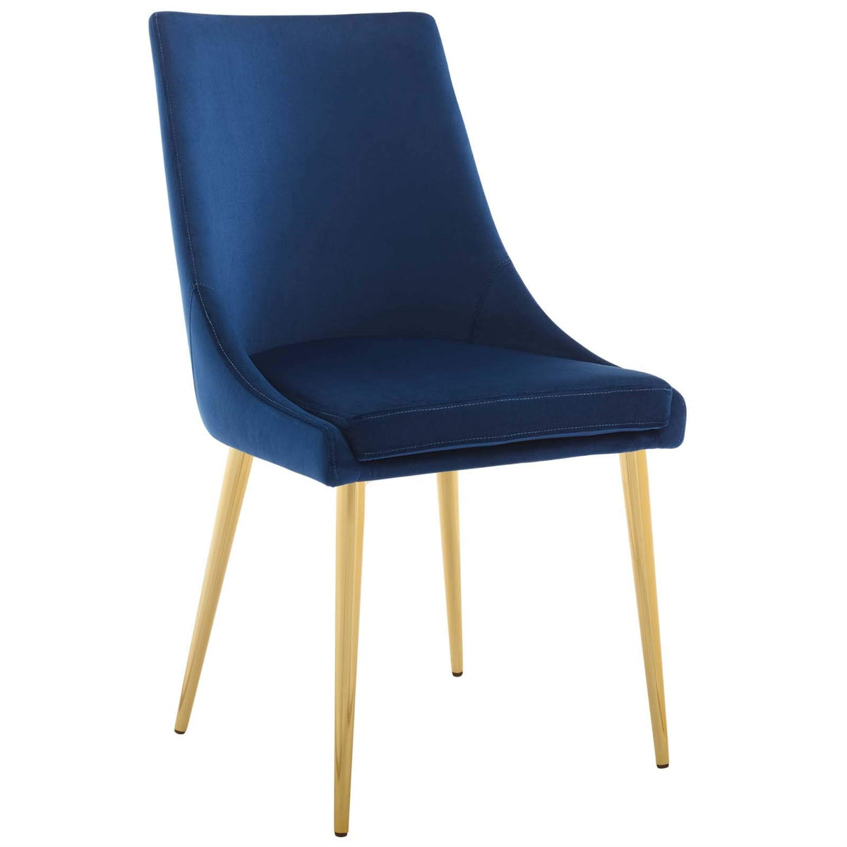 Yardlio Sophisticated Viscount Dining Chair: Sleek, Plush, And Versatile