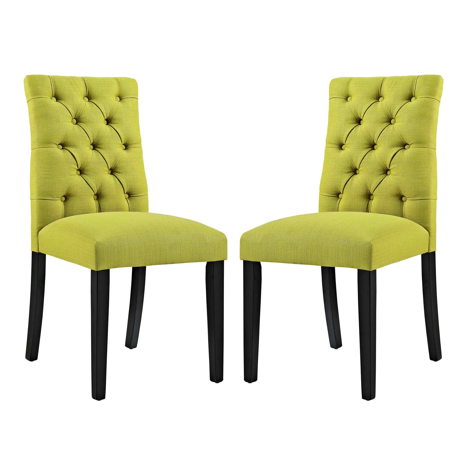 Duchess Dining Chair Fabric Set Of 2 - Wheatgrass