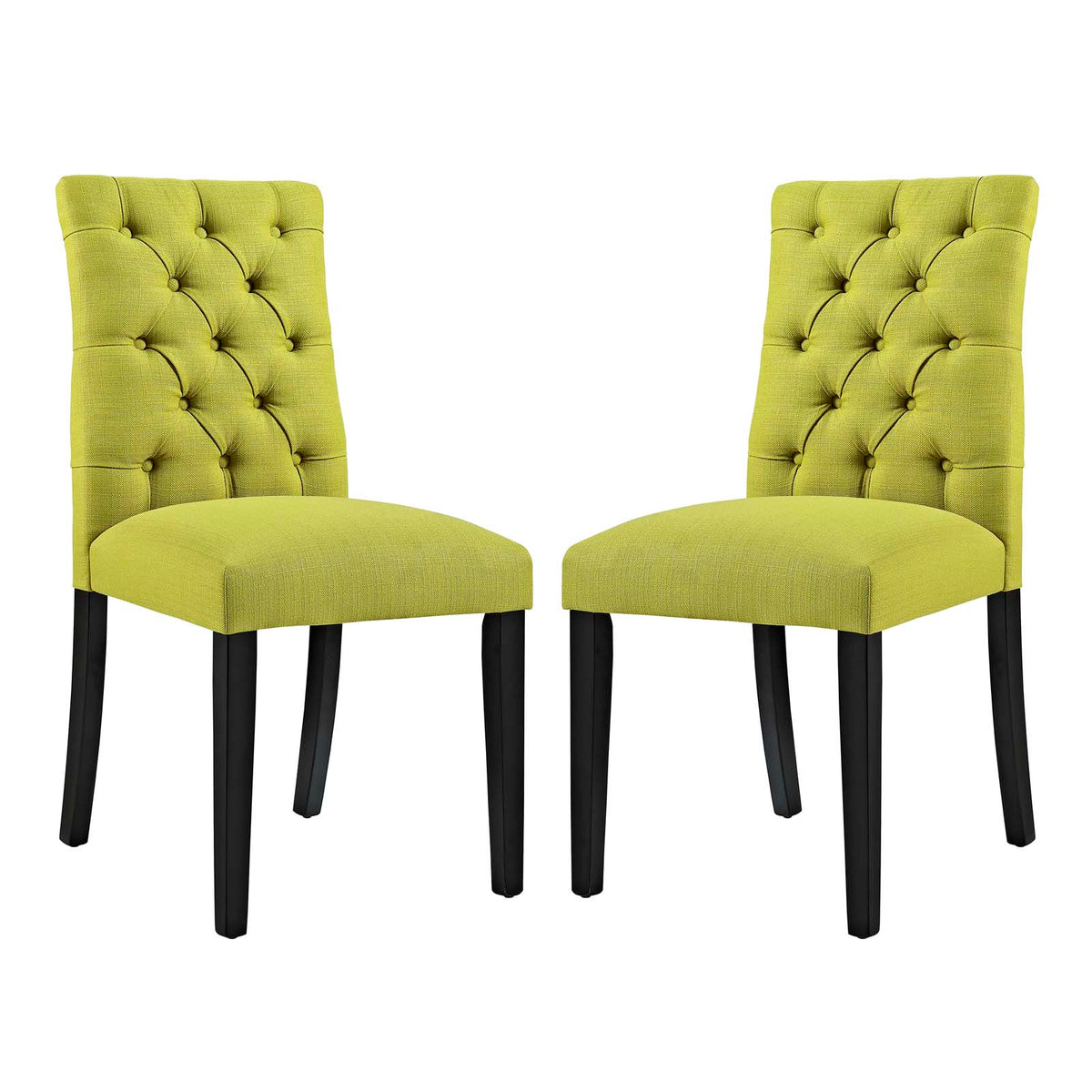 Duchess Dining Chair Fabric Set Of 2 - Wheatgrass