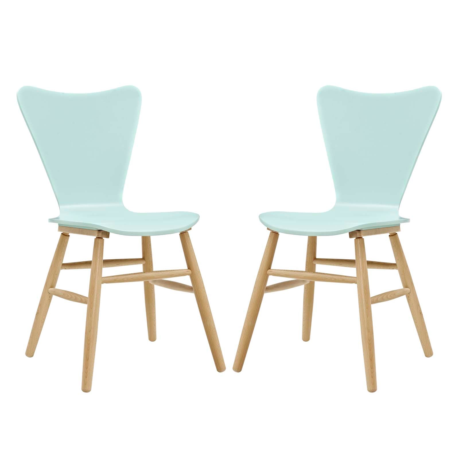 Cascade Dining Chair Set Of 2 - Light Blue