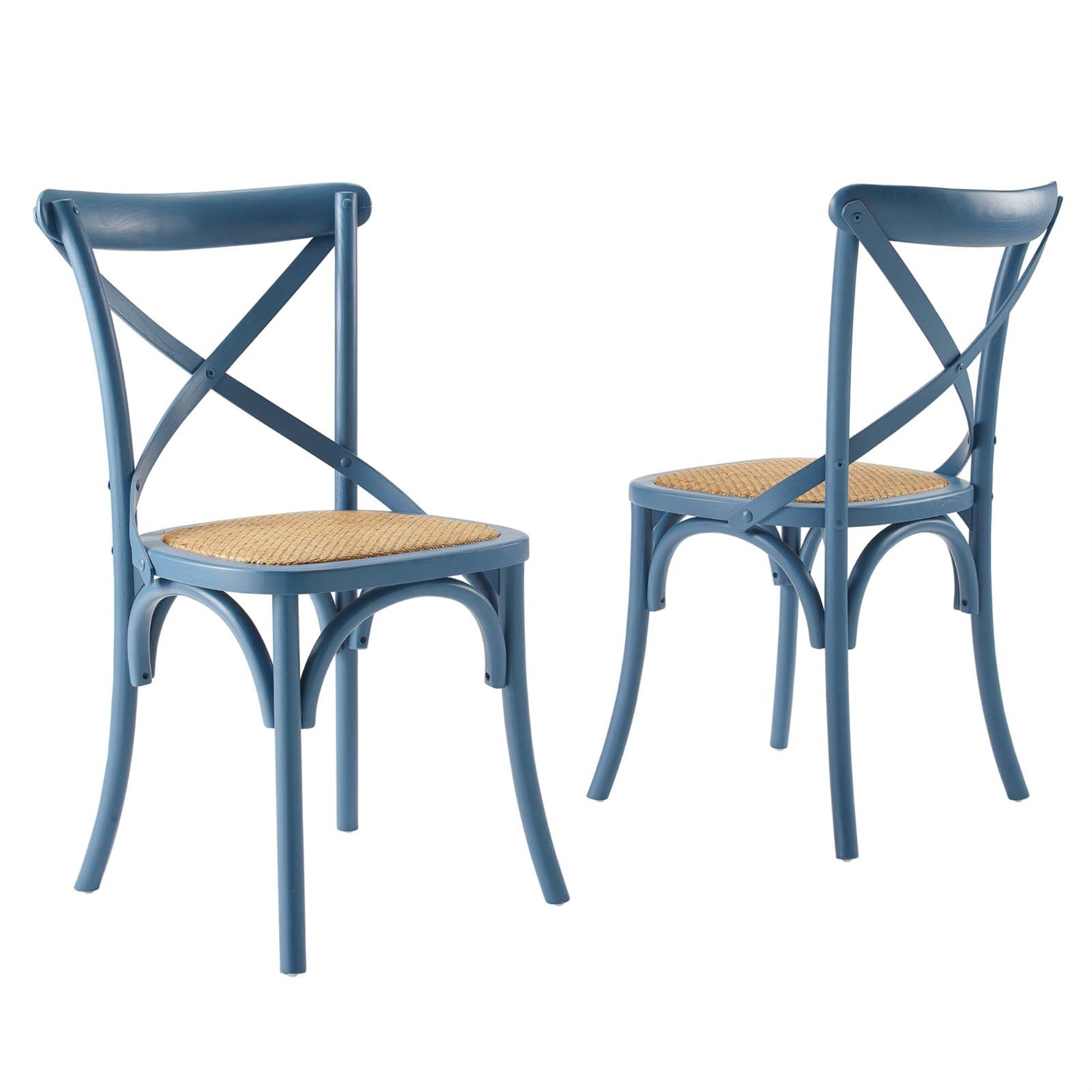Rustic Charm Dining Side Chair Set Of 2 - Nostalgic Aesthetics, Contemporary Design, Fully Assembled - Ideal For Country Cottages And City Retreats