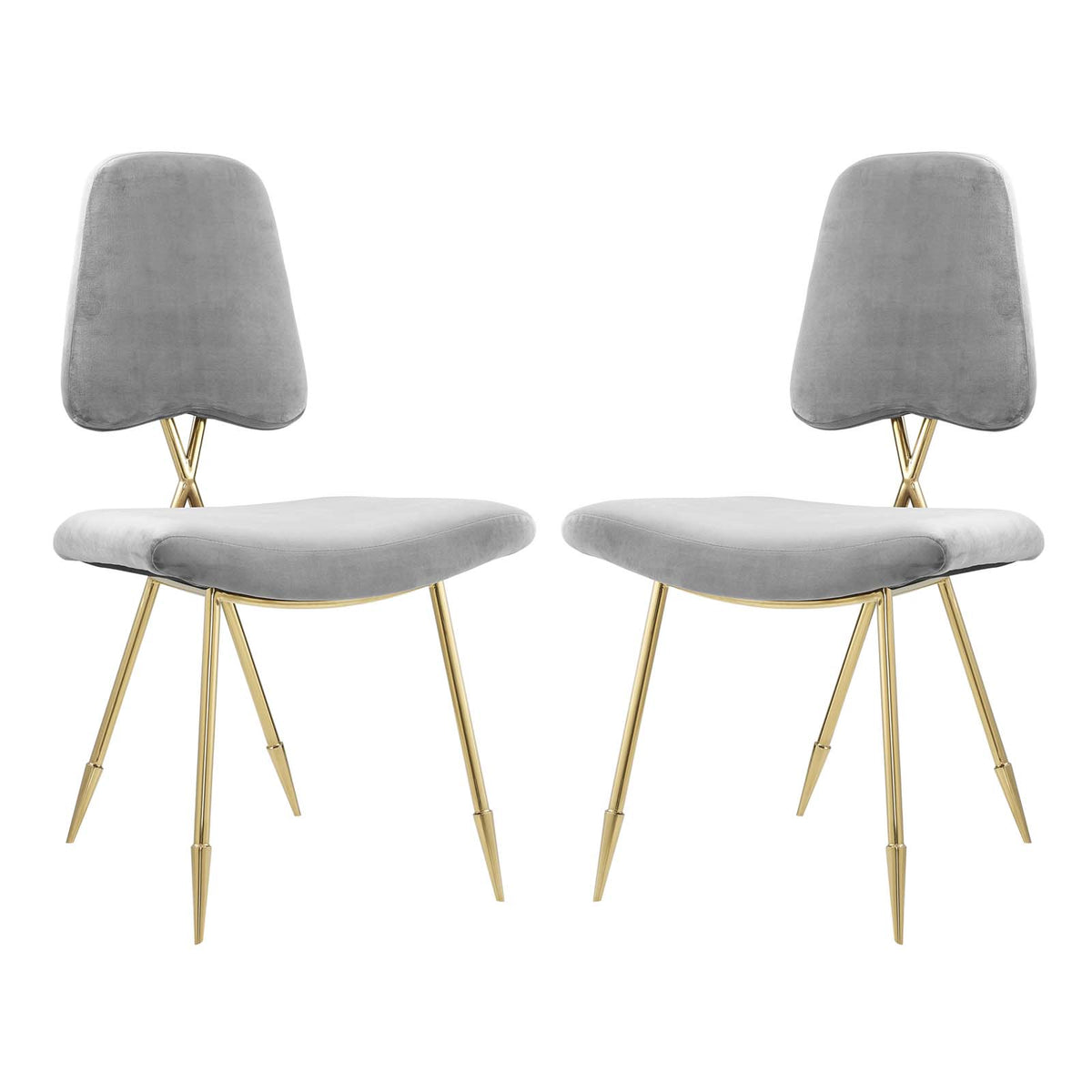 Ponder Dining Side Chair Set Of 2 - Gray