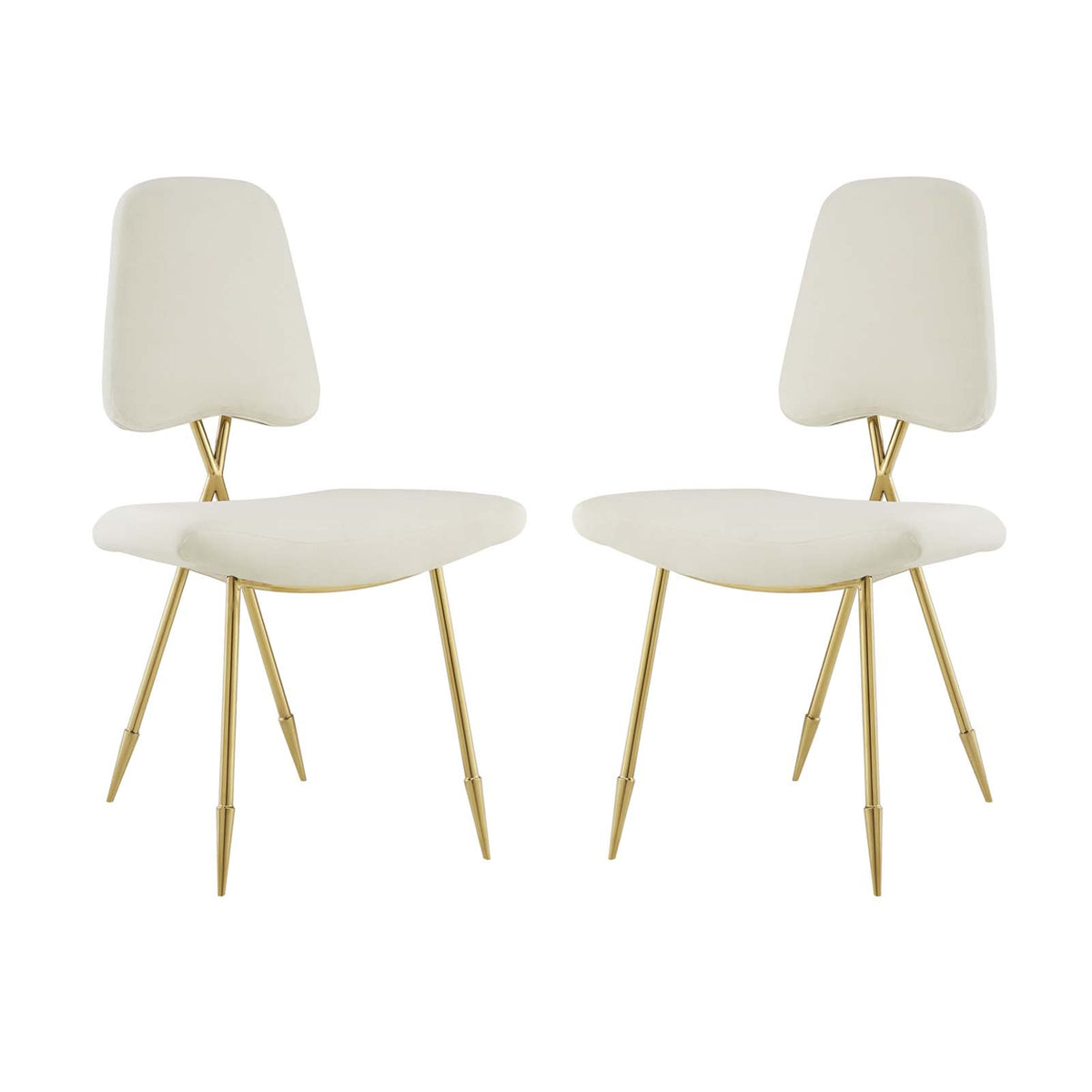 Ponder Dining Side Chair Set Of 2 - Ivory