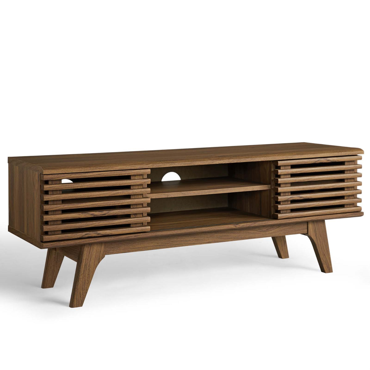 Render 46' Media Console Tv Stand Walnut
