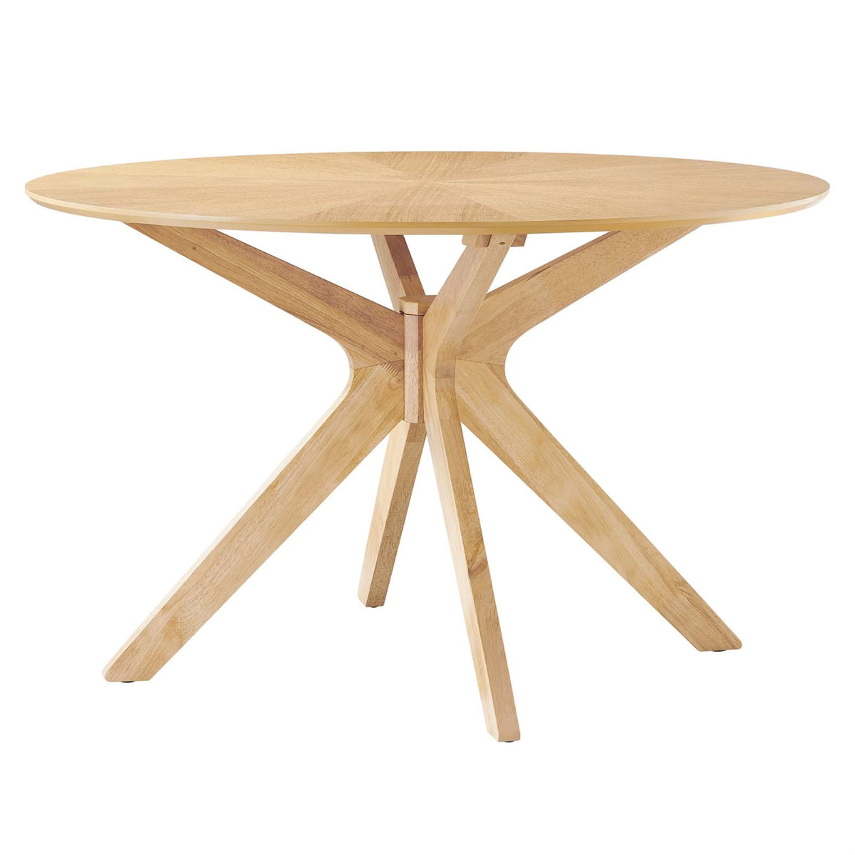 Crossroads 47' Round Wood Dining Table