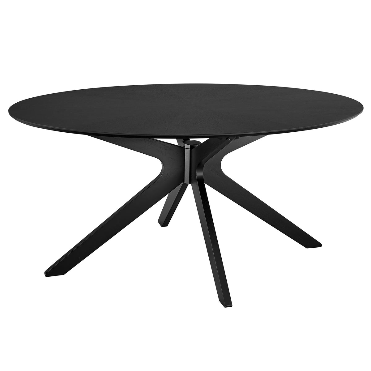 Crossroads 63' Oval Wood Dining Table By Modway