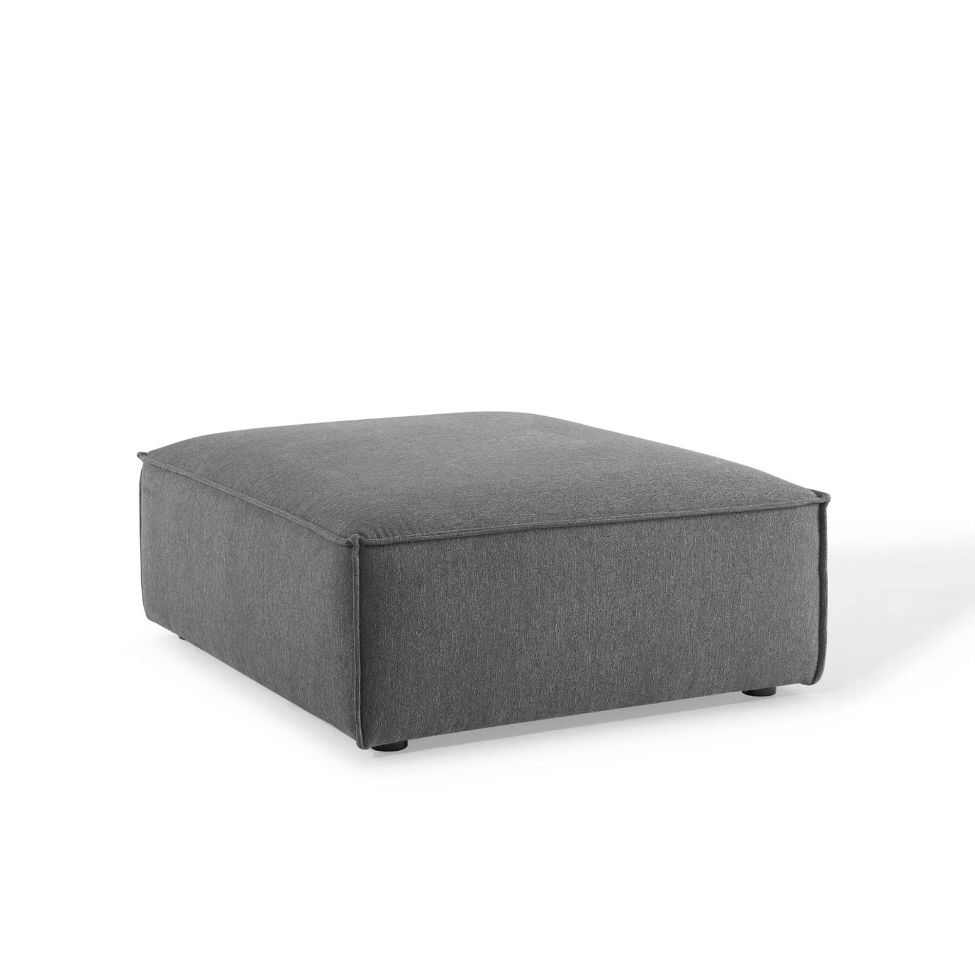 Casafoyer Customizable Restore Upholstered Sectional Sofa Ottoman: Elegant, Comfortable, And Sturdy