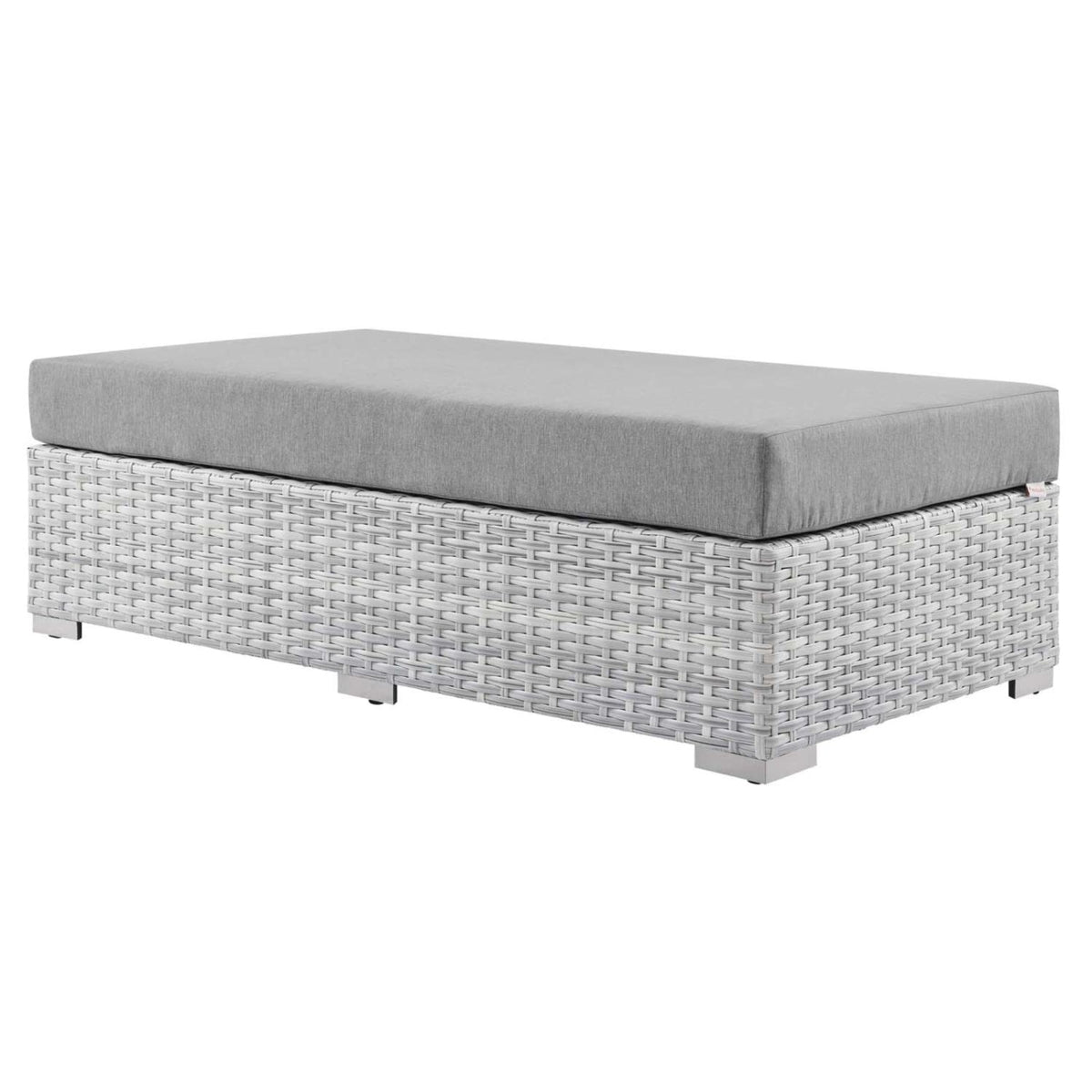 Casafoyer Eei-4308-Lgr-Gry Ottoman, Light Gray Gray