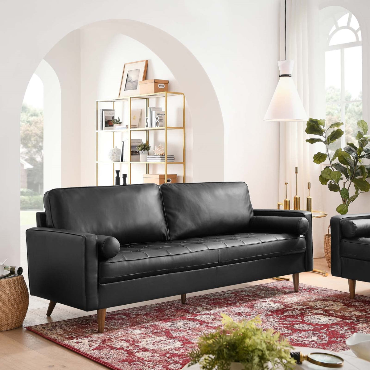 Casafoyer Valour, 81' Sofa, Black