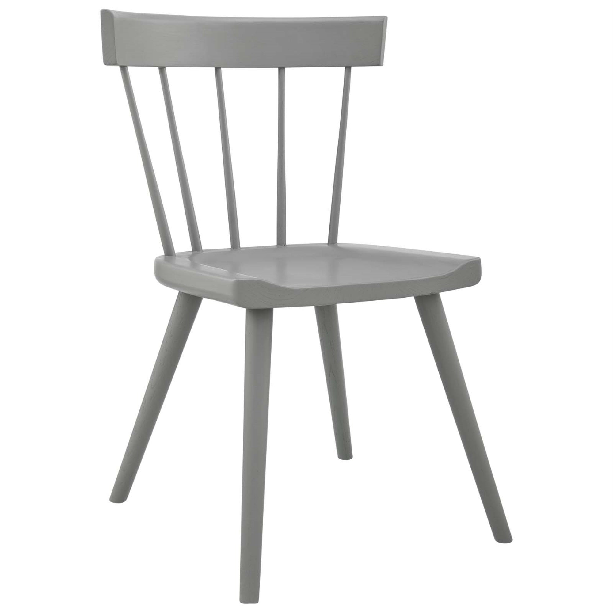 Sutter Wood Dining Side Chair: Modern Farmhouse Charm, Sturdy Elm Construction