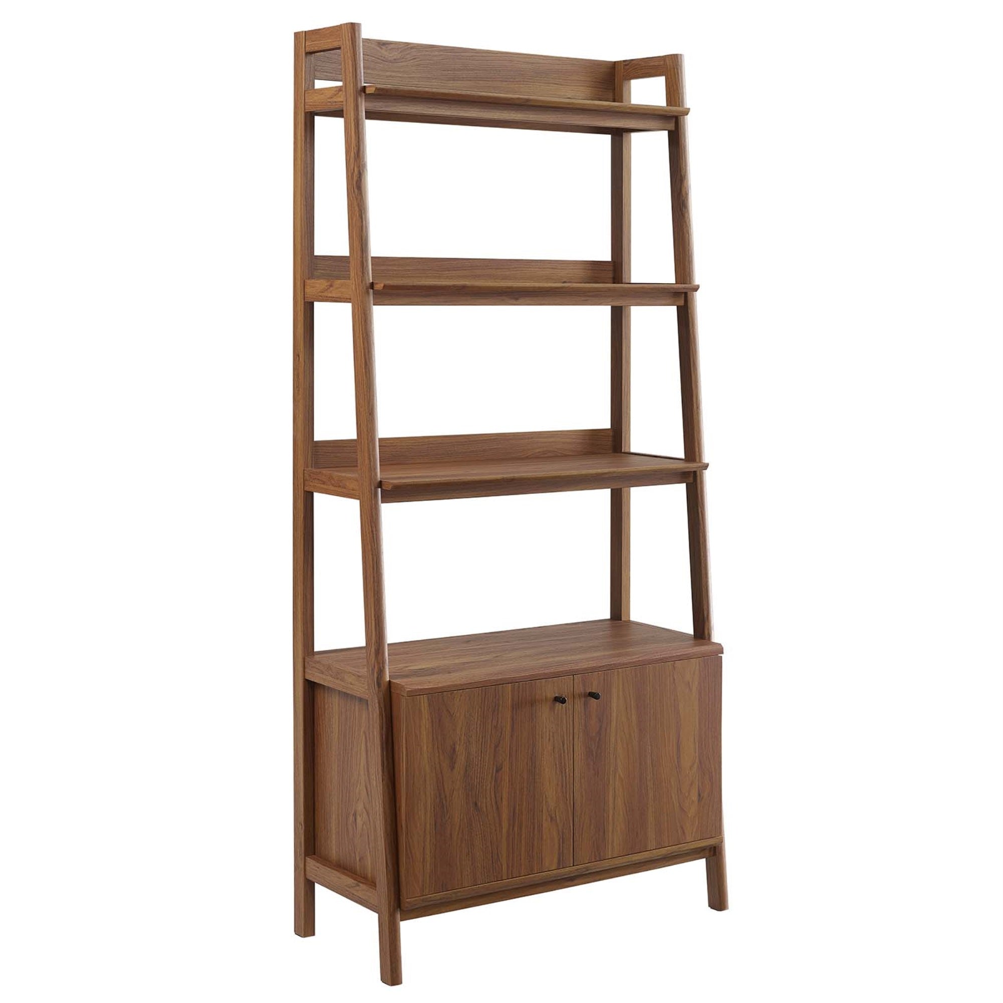 Ergode 21' Bookshelf - Stylish Wood Grain Design With Ample Storage And Hidden Compartment - Durable And Long-Lasting - Perfect For Living Room Or Home Office