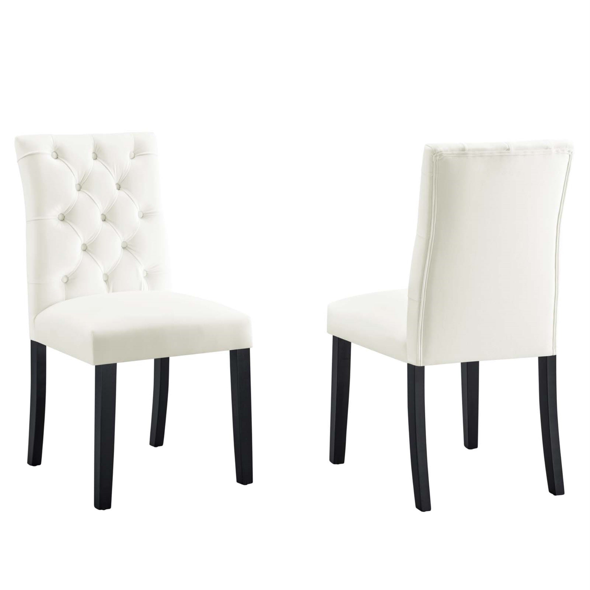 Exquisite Duchess Dining Chairs - Set Of 2: Sophisticated, Opulent, And Comfortable