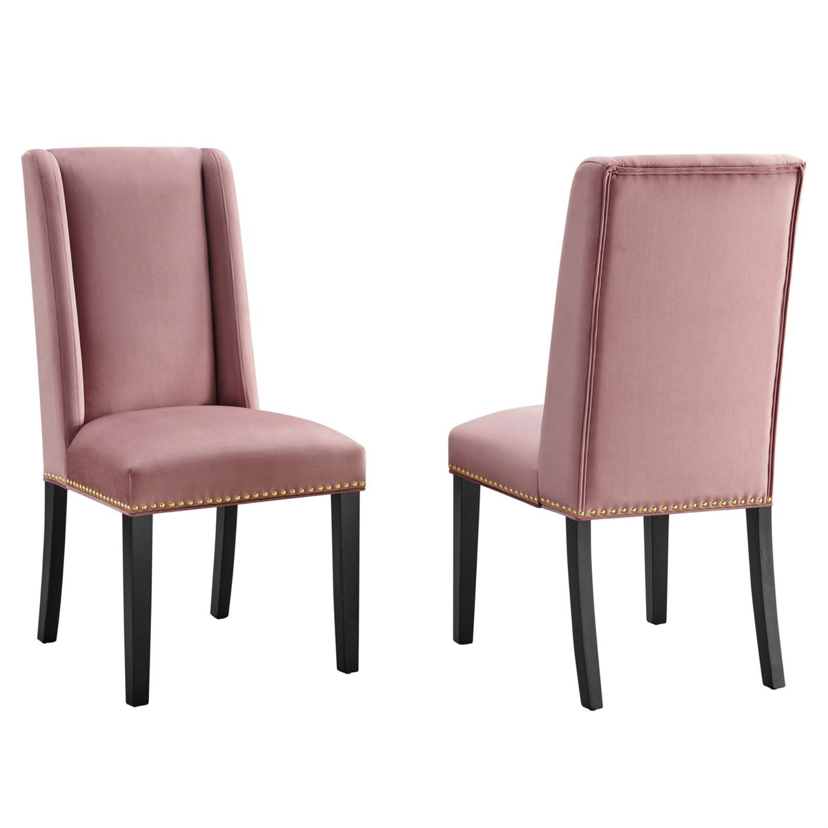 Baron Dining Chairs - Set Of 2: Luxurious, Sophisticated, And Stylish