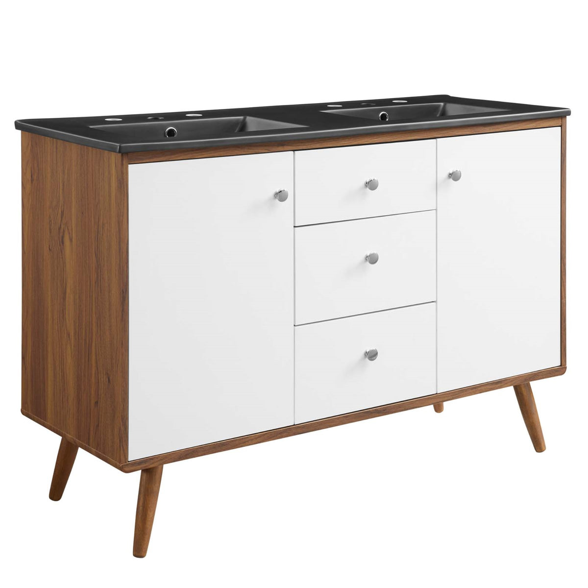 Transmit 48' Double Sink Bathroom Vanity