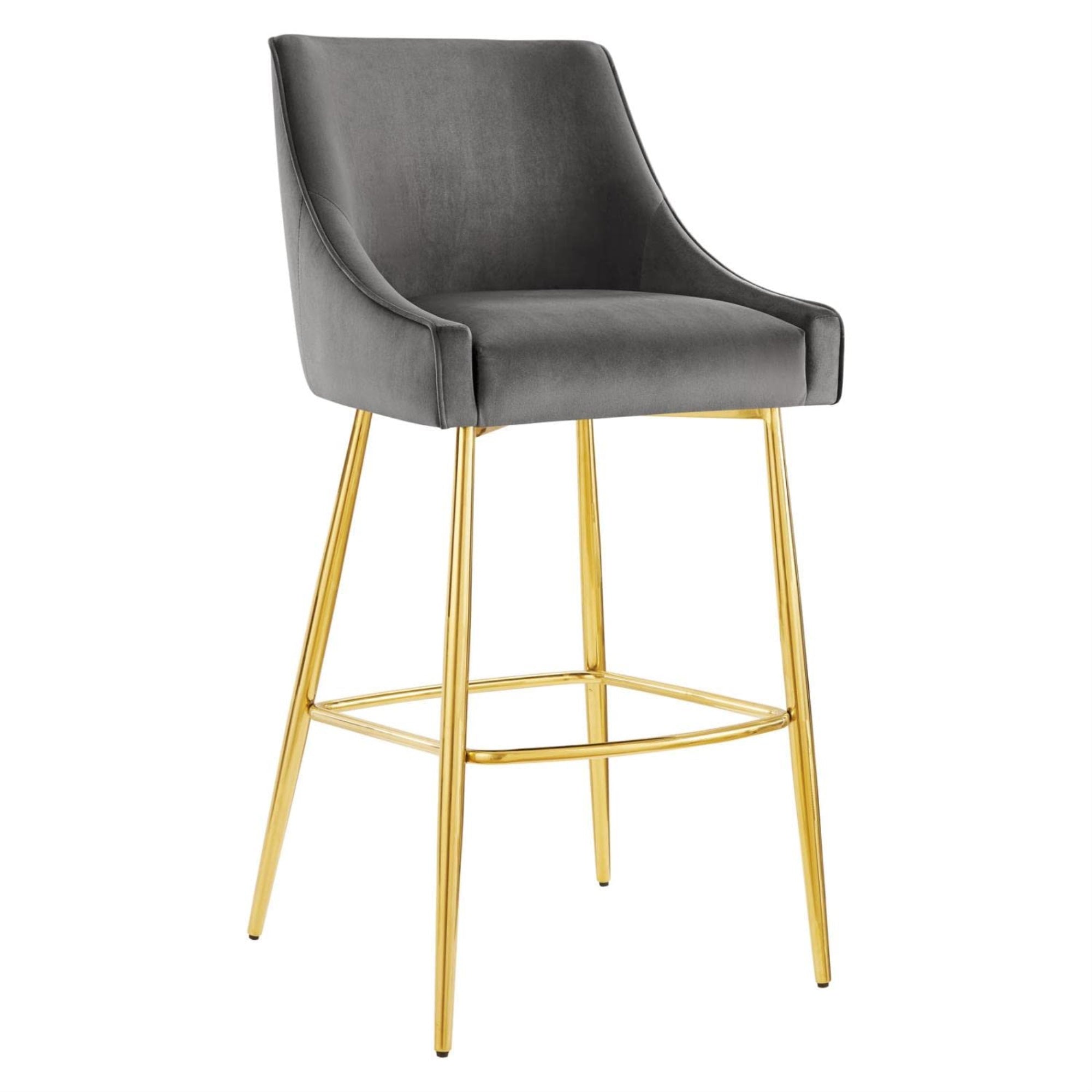Casafoyer Discern 1, Bar Stool - Pack Of 1, Grey
