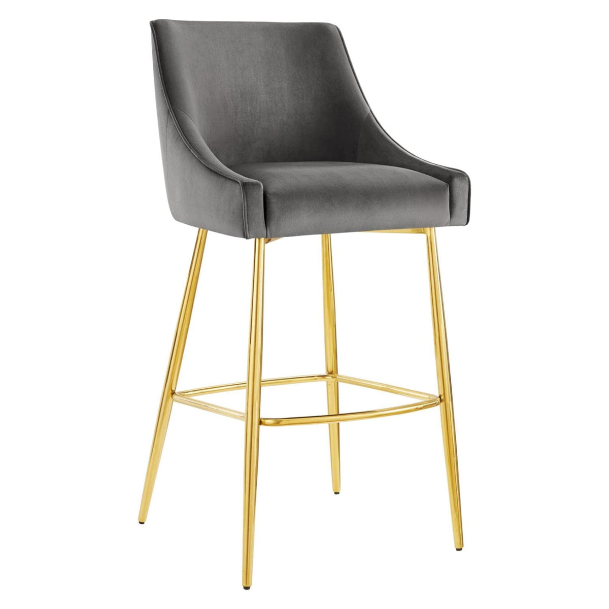 Casafoyer Discern 1, Bar Stool - Pack Of 1, Grey