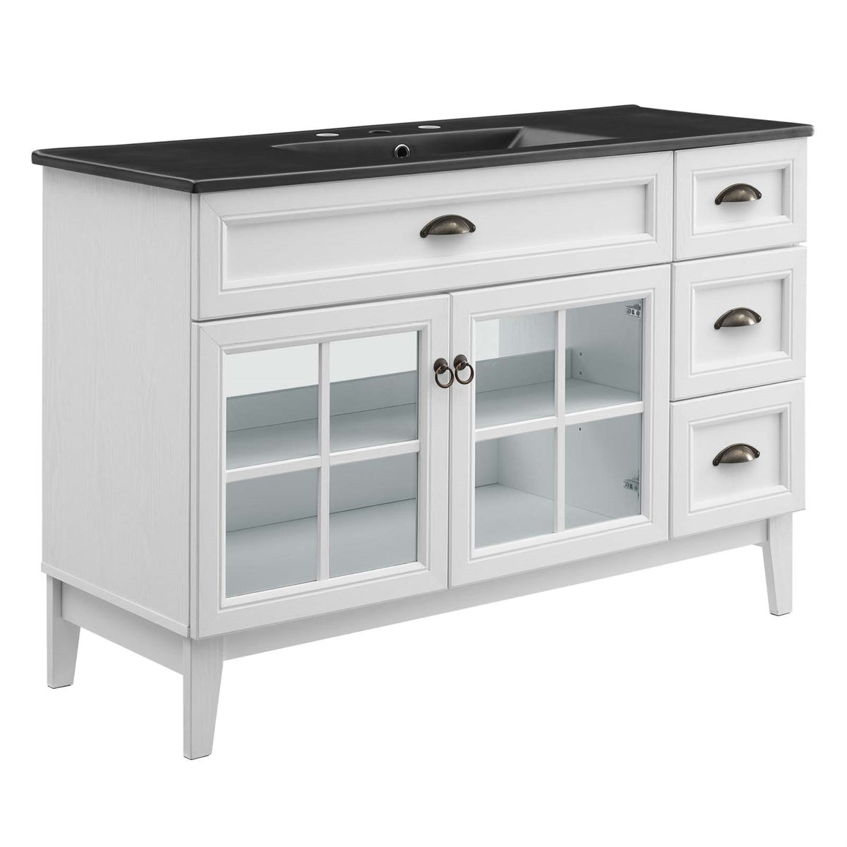 Isle 48' Bathroom Vanity Cabinet
