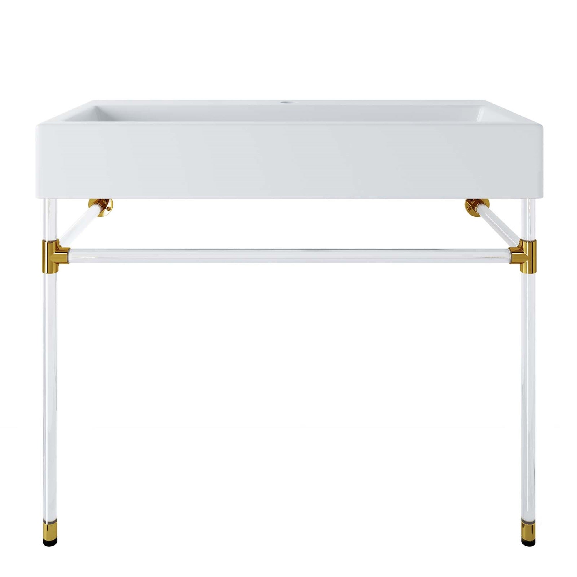 Serene Retreat: Redeem 40' Wall-Mount Bathroom Vanity - Sleek & Functional