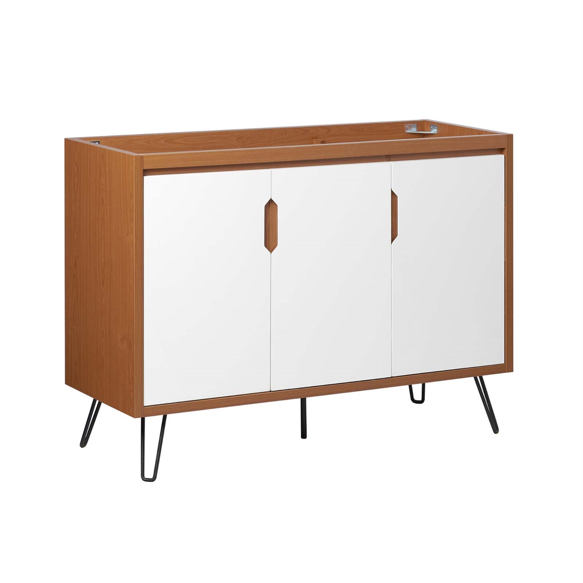 Energize 48' Bathroom Vanity Cabinet - Stylish, Mid-Century Modern Design