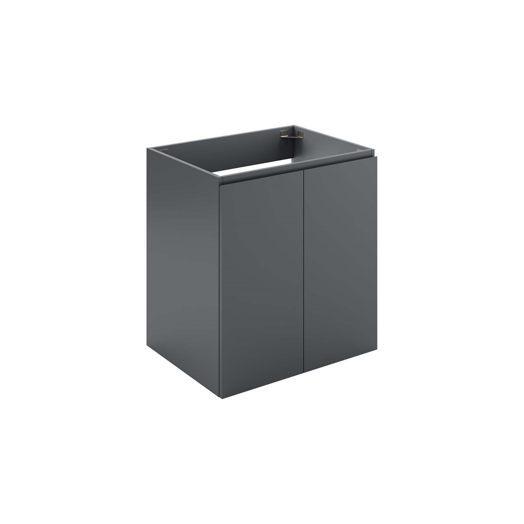 Contemporary Vitality 24' Wall-Mount Bathroom Vanity - Sleek Design, Ample Storage
