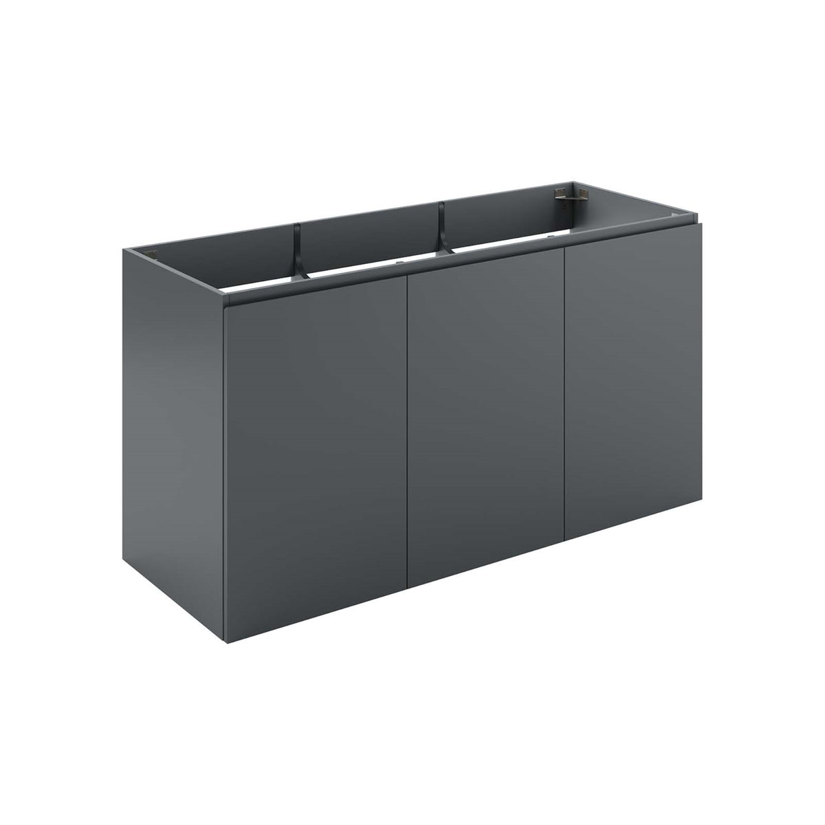 48' Wall-Mount Bathroom Vanity - Sleek, Contemporary Design, Ample Storage
