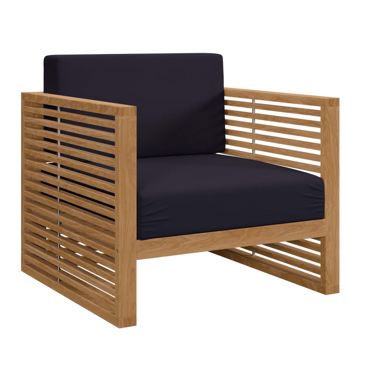 Carlsbad Teak Wood Outdoor Patio Armchair: Comfort, Style, And Durability