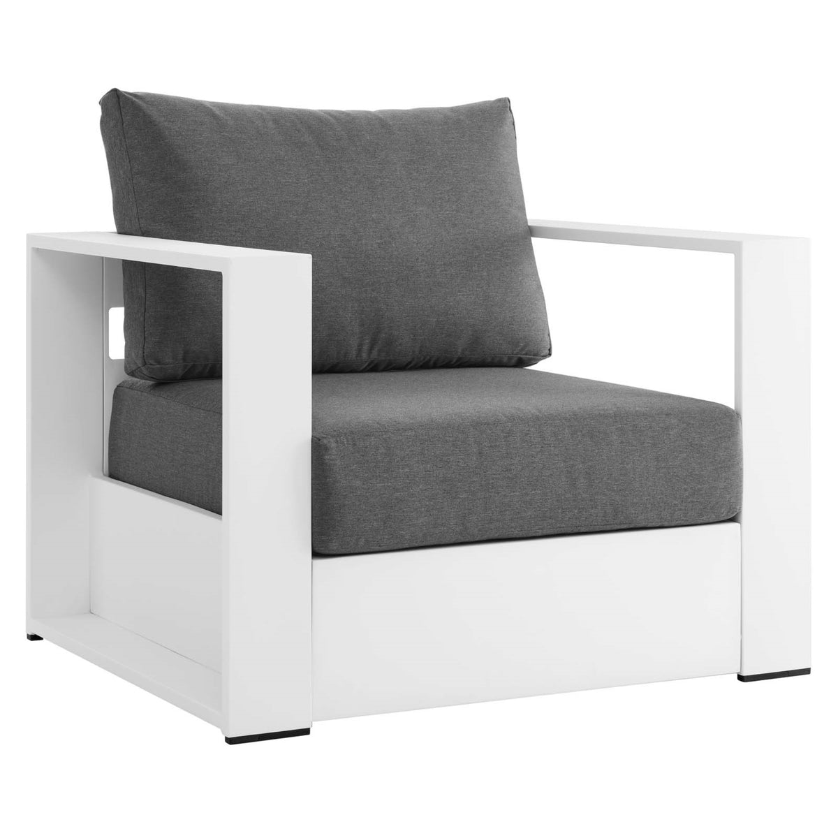 Tahoe Aluminum Outdoor Patio Armchair - Durable, Comfortable, And Stylish