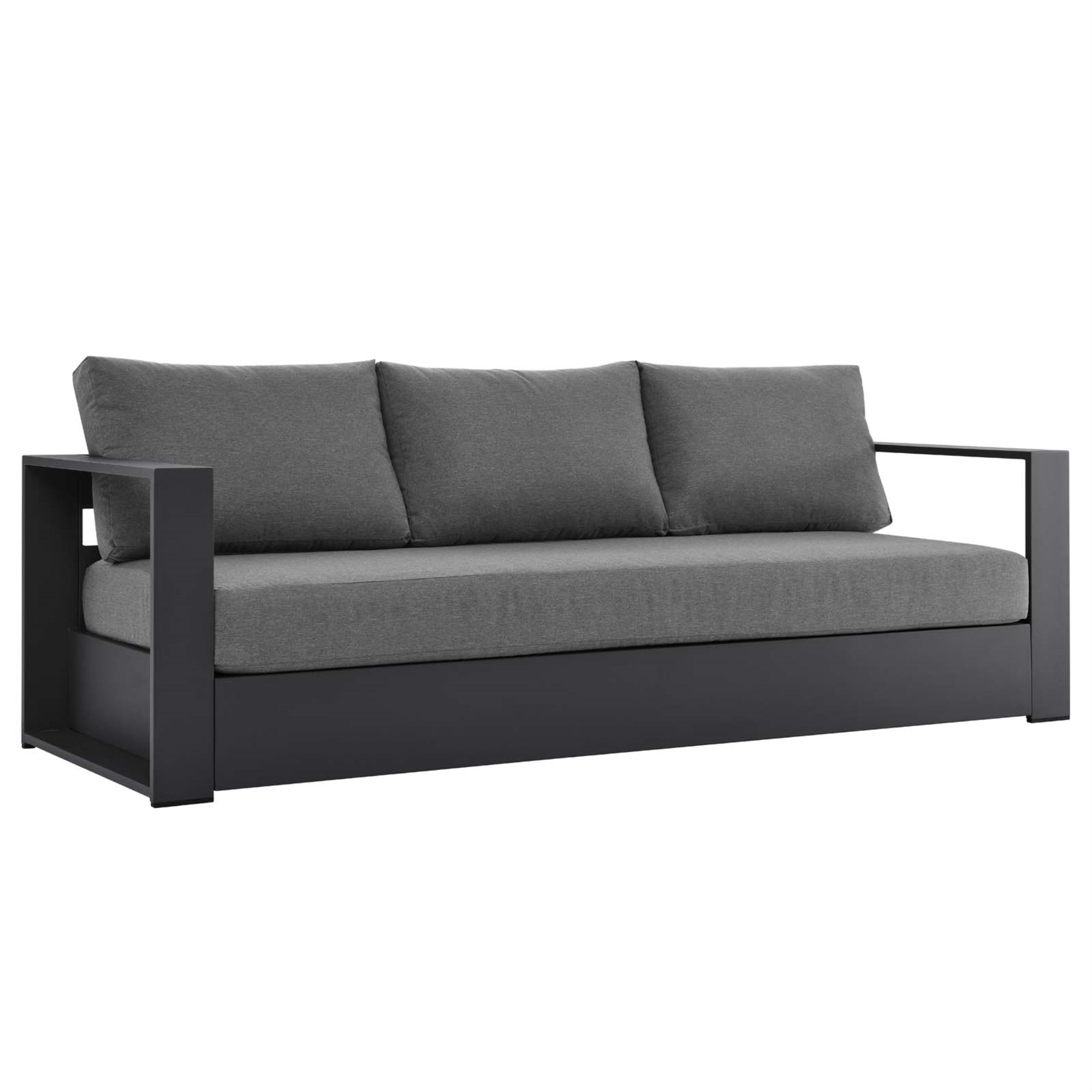 Ergode Aluminum Outdoor Patio Sofa - Durable, Sunproof, Water-Resistant, Easy Maintenance, Comfortable, Weatherproof, 993 Lbs Weight Capacity