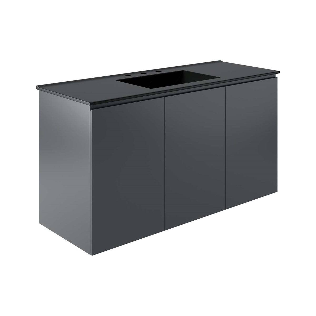 Bryn 48 Wall-Mount Bathroom Vanity