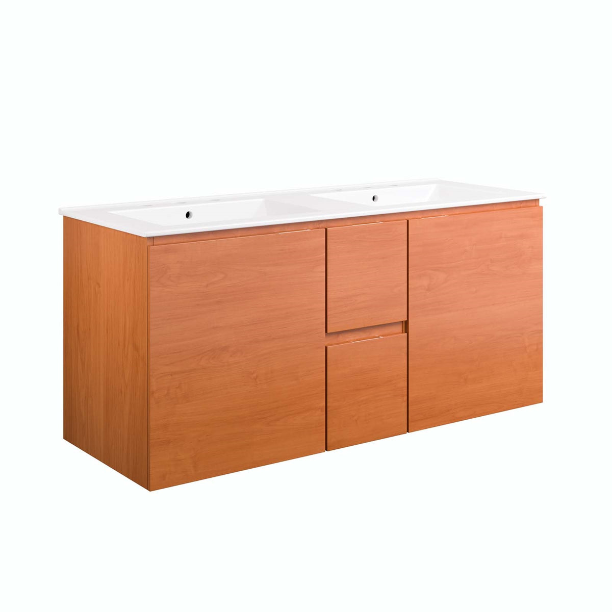 Scenic 48 Double Wall-Mount Bathroom Vanity