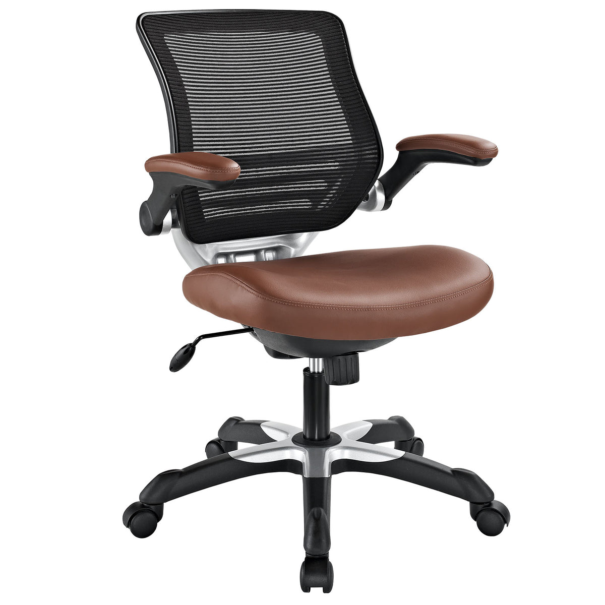 Edge Vinyl Office Chair - Tan