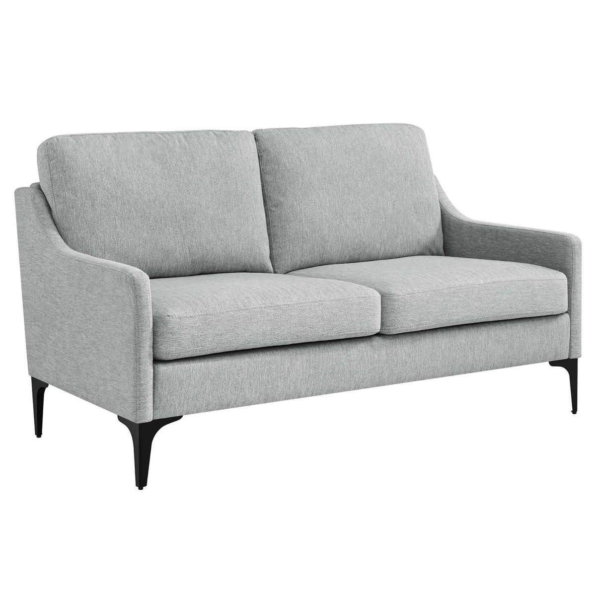 Corland Upholstered Fabric Loveseat: Stylish, Comfortable, And Durable