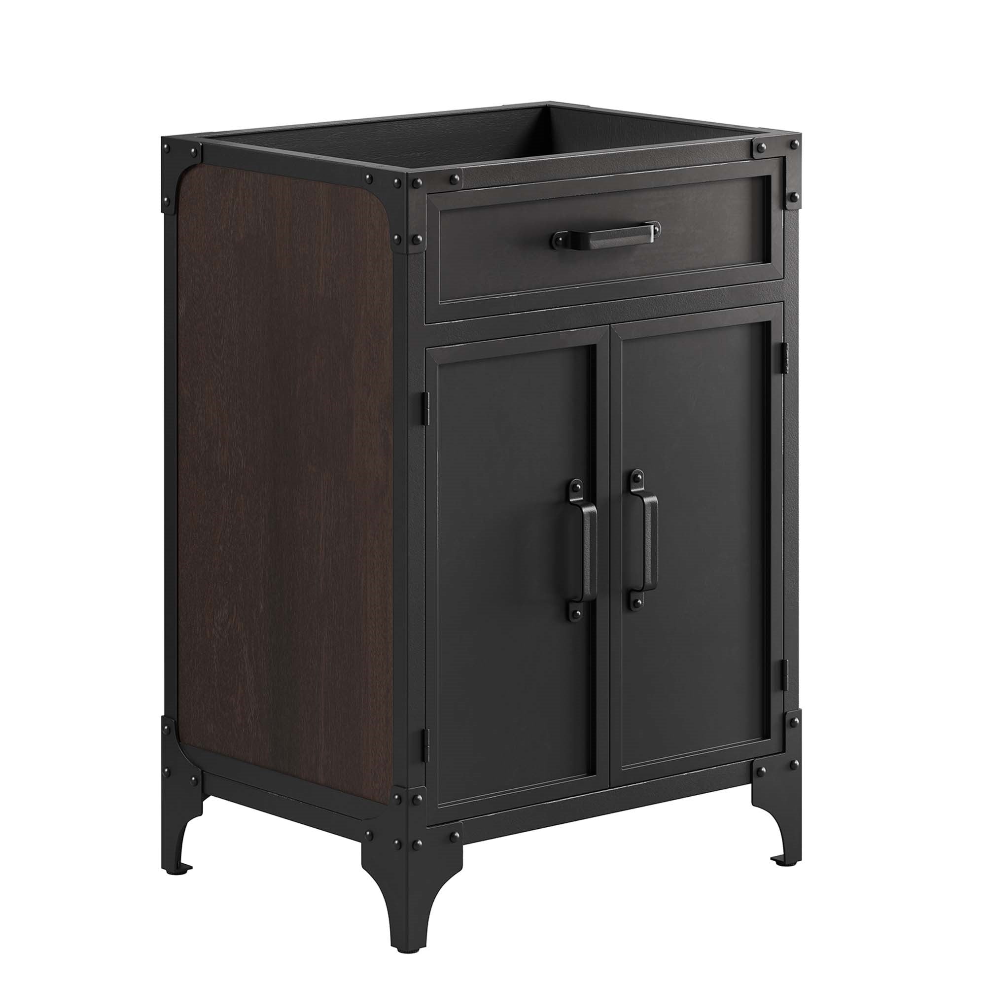 Steamforge 24 Bathroom Vanity Cabinet (Sink Basin Not Included)