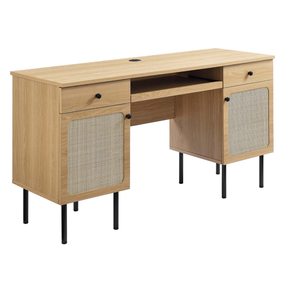 Casafoyer Eei-6199-Oak Chaucer Office Desk, Oak