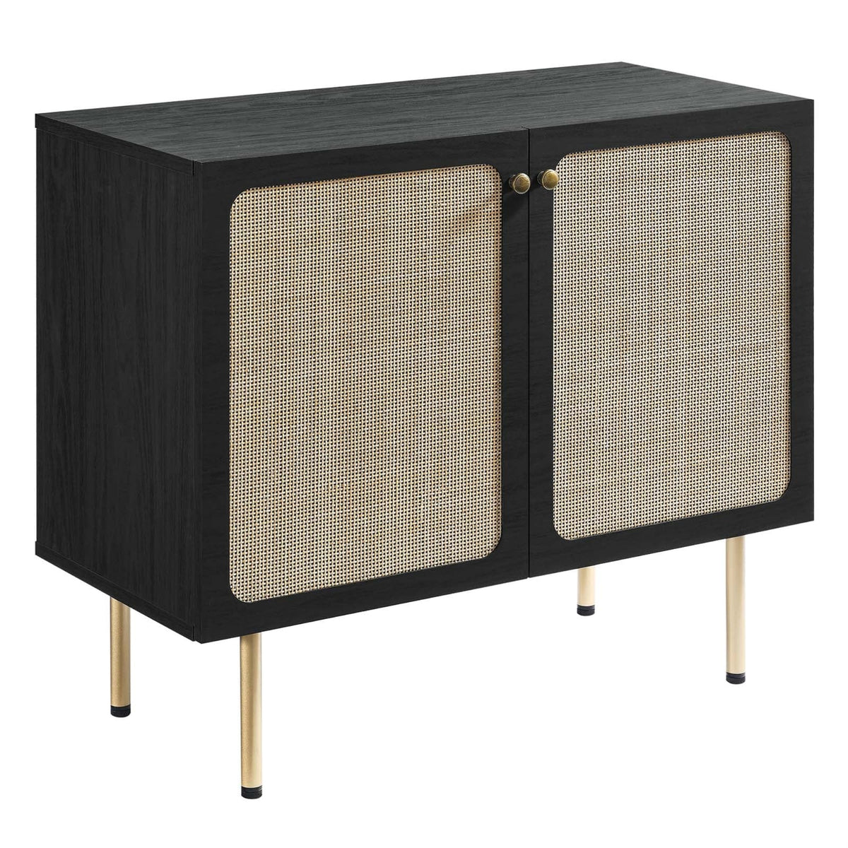 Casafoyer Eei-6200-Blk Chaucer Accent Cabinet, Black