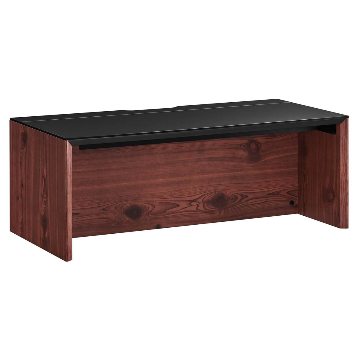 Casafoyer Eei-6206-Blk-Che Kinetic 38' Wall-Mount Office Desk, Black Cherry