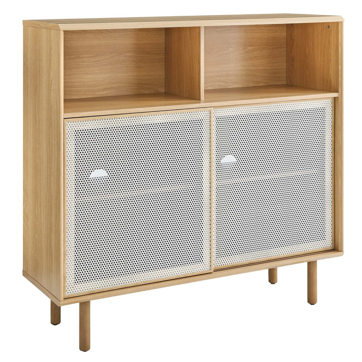 Casafoyer Kurtis 47' Display Cabinet In Oak