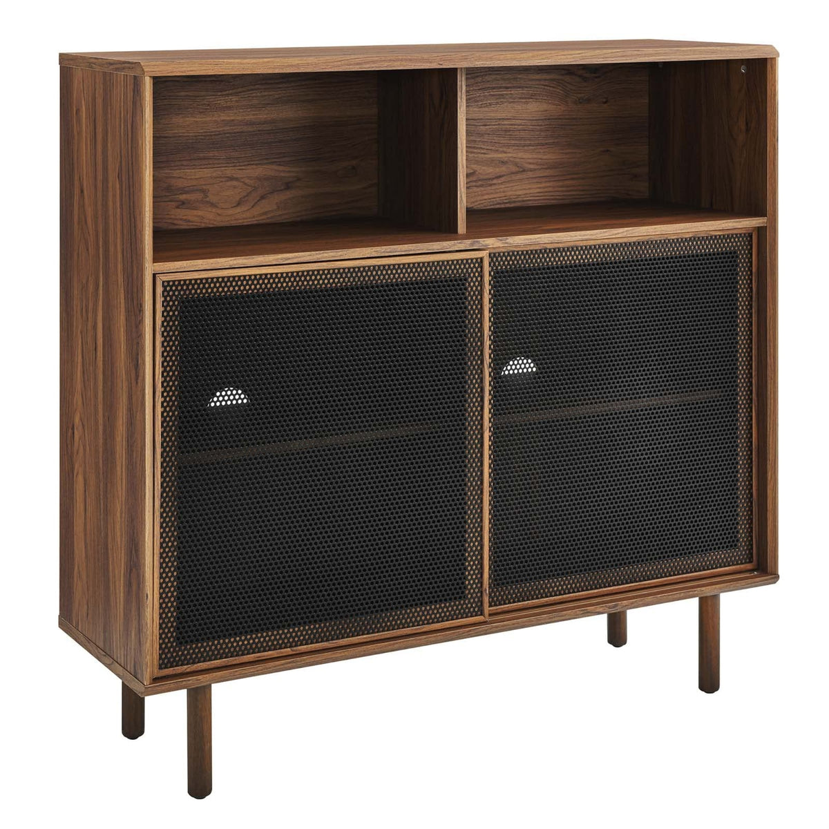 Casafoyer Kurtis 47' Display Cabinet In Walnut