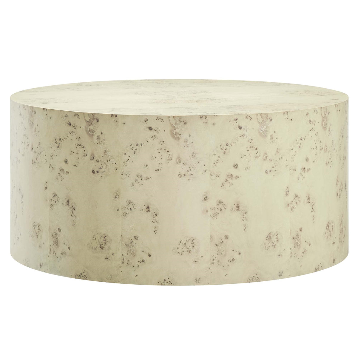 Cosmos 35 Round Burl Wood Coffee Table