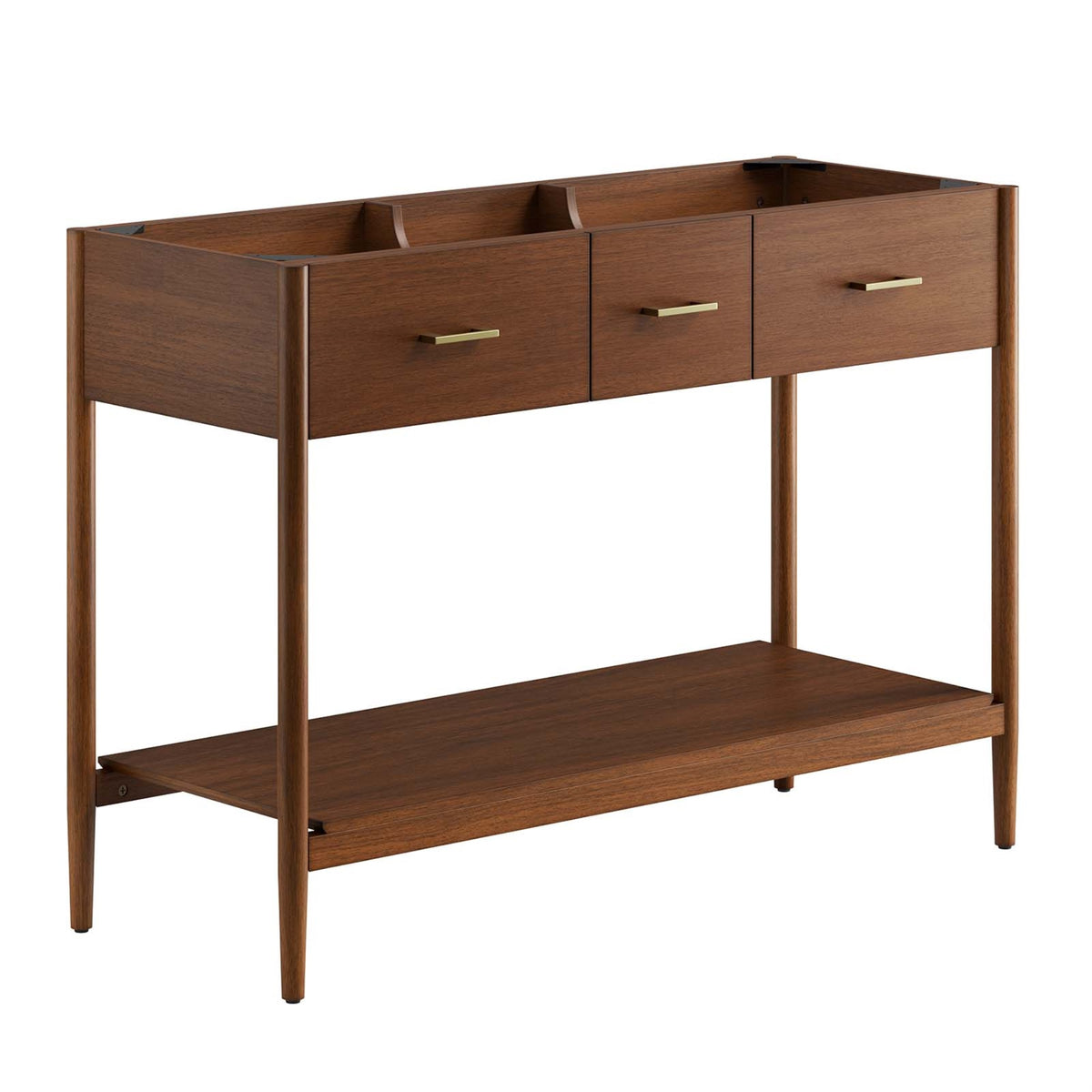 Zaire 48 Double Sink Compatible Bathroom Vanity Cabinet (Sink Basin Not Included)