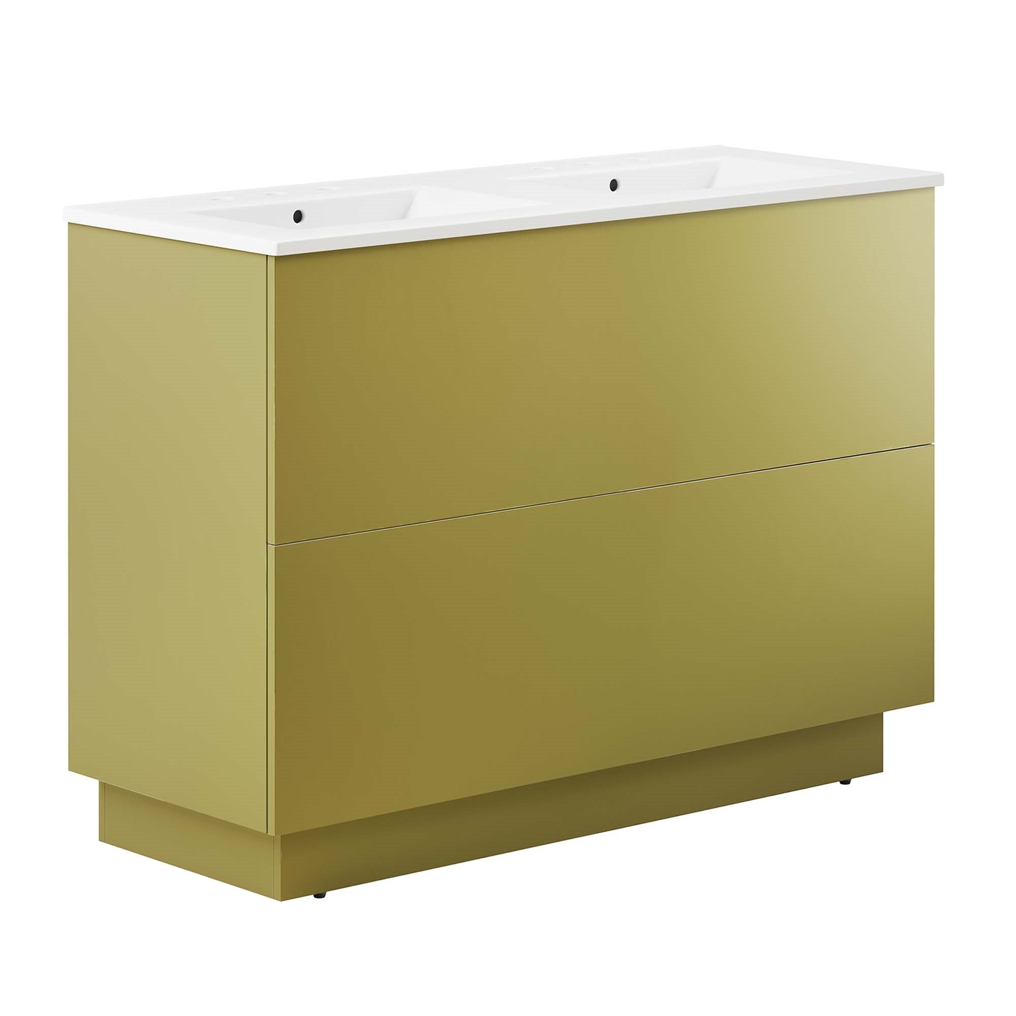 Quantum 48 Double Sink Bathroom Vanity