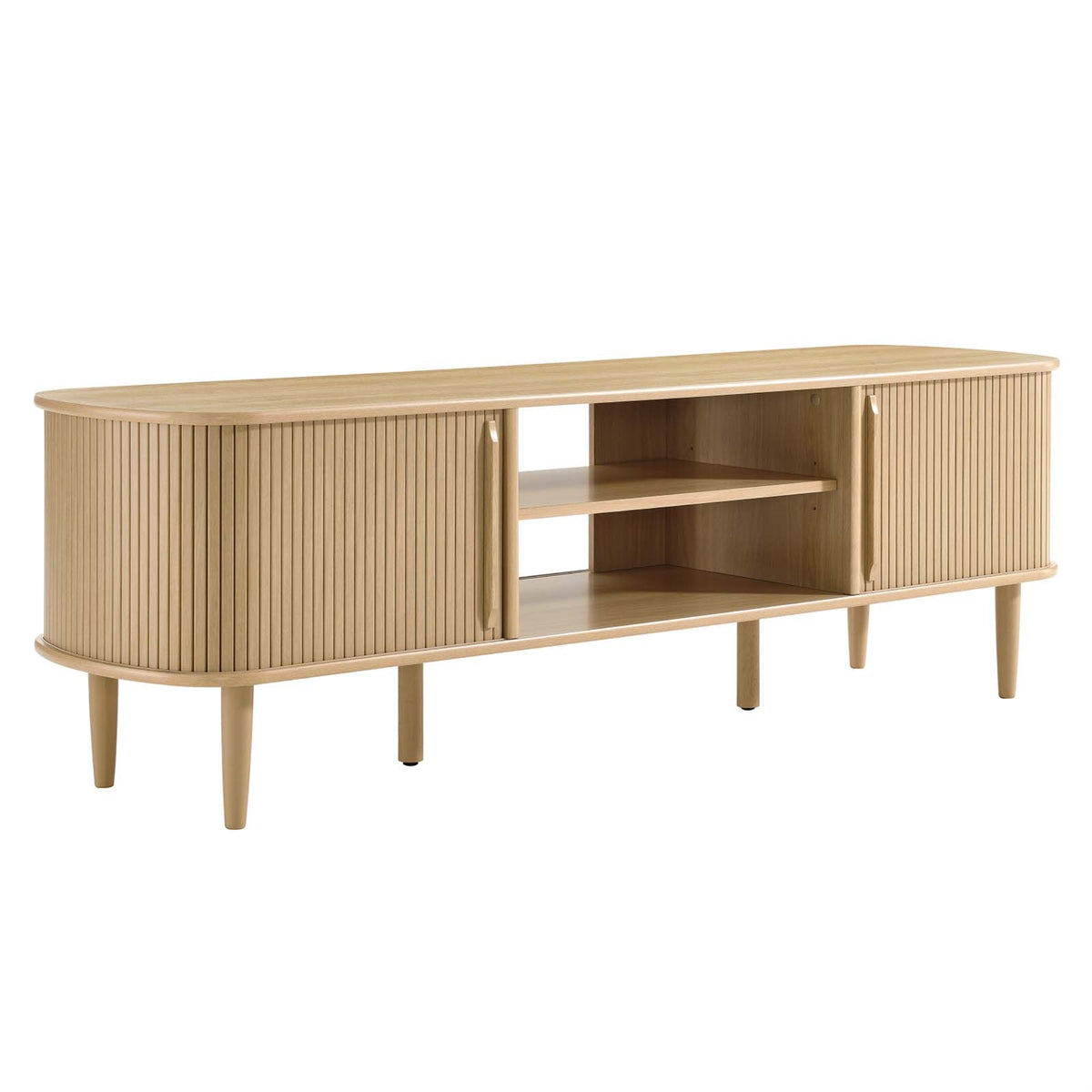 Contour 63 Wood Tv Stand